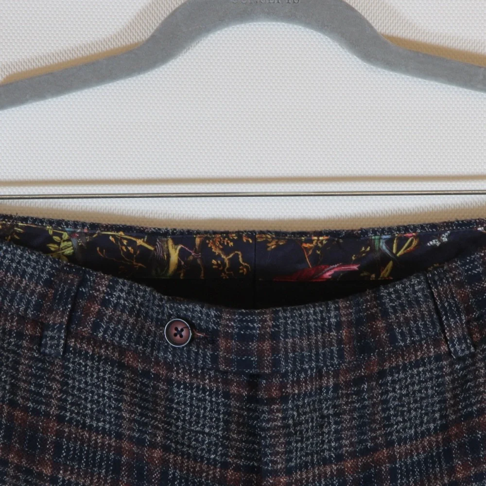 Paisley & Gray Men's Gray Plaid Pants